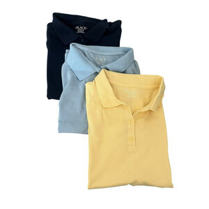 The Children's Place Girls Polo Shirts Set of 3 XXL 16